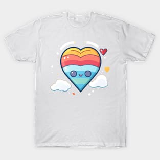 Happy Rainbow Heart T-Shirt